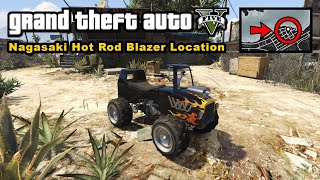 Nagasaki Hot Rod Blazer location  GTA 5 [upl. by Etnelav770]