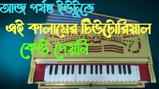 বুকে চাক্কু মাইরা চইলা গেলি। হারমোনিয়াম টিউটোরিয়াল । Buke Cakku Mayra Choila Geli।Harmoniam Tutorial [upl. by Adnolat]