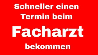 Den Hausarztvermittlungsfall musst du kennen  Schneller einen Termin beim Facharzt bekommen [upl. by Llessur]