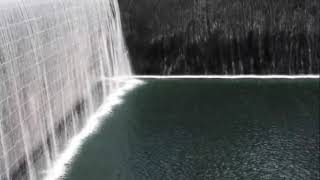 Soothing Cascade A Waterfalls Journey Down the Wall🌊Aqua ASMR Tranquility💧🧘‍♀️ [upl. by Tnirb570]