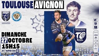 📺 LIVE 📺 J5 SUPER XIII  TOULOUSE OLYMPIQUE XIII  SO AVIGNON [upl. by Groves154]