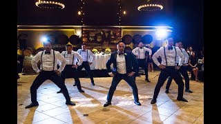 Surprise Groomsmen Dance EPIC Ending [upl. by Enrol890]