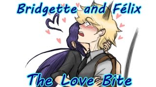 Miraculous Ladybug Comic Dub Bridgette and Félix  The Love Bite [upl. by Notlaw]