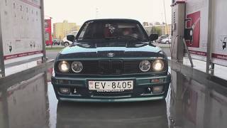 Lagunengrün metallic E30 on Borbet A Flashback from 2015 [upl. by Moraj91]