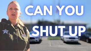 Angry Cop Tells Citizen To SHUT UP Then This Happens [upl. by Hainahpez]