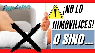 Tratamiento para ESGUINCE DE TOBILLO  INMOVILIZAR o NO  ❌ CONSEJOS para evitar RECAÍDAS [upl. by Corilla585]