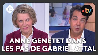 Éducation  Anne Genetet dans les pas de Gabriel Attal  L’édito de Patrick Cohen  C à vous [upl. by Leuas]