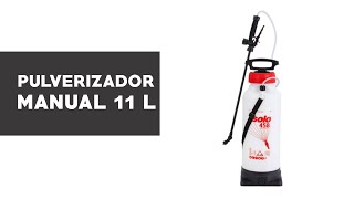 Pulverizador manual 11 litros 458 Solo [upl. by Poyssick272]