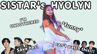 KCELEBS react to SISTARS HYOLYN [upl. by Nilson]