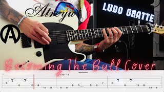 Becoming The Bull guitar cover  Tab Atreyu by Ludo Gratte French  Drop C [upl. by Koetke]