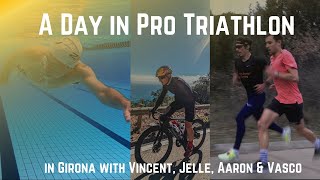 Swim Bike Run  A Day of Pro Triathlon Training [upl. by Silvana182]