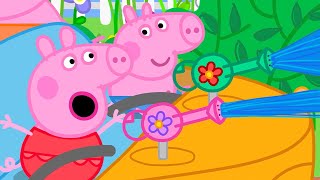 The Water Blaster Ride 💦  Peppa Pig Tales Full Episodes [upl. by Elsinore344]