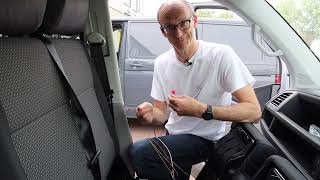 How to fit a Kiravans Double Seat Swivel to a VW Transporter T5 T6 or T61 [upl. by Jeanette274]