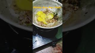 Pepper Egg Podi Mass cooking food tastyfoodie foodieslove foodielove tastyyy foodlover [upl. by Anilemrac639]