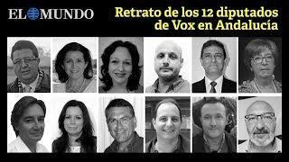 Estos son los 12 diputados de Vox en Andalucia [upl. by Elstan99]