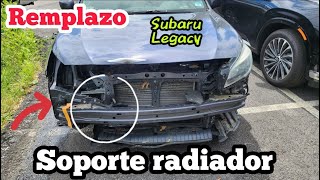 Como cambiar un soporte radiador subarulegacy [upl. by Monaco]