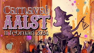 Aalst Carnaval 2024  Zondagsstoet [upl. by Nathanil779]