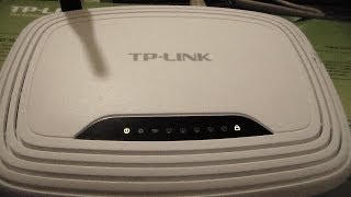 tutorial como resetar o roteador tplink TL WR740N [upl. by Annaitat]