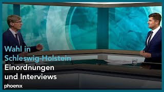 SchleswigHolstein hat gewählt Einordnungen und Interviews im phoenixWahlprogramm [upl. by Rizzo]