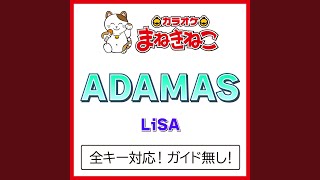 ADAMAS 2KEY（カラオケ） Originally Performed By LiSA [upl. by Scevor]