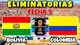 Bolivia vs Colombia Eliminatorias Sudamericanas Mundial 2026 [upl. by Dunham]