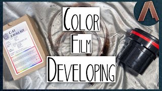 Developing COLOR FILM at Home for Complete Beginners [upl. by Ahtnammas]