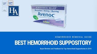 Best Hemorrhoid Suppository of 2018  Buyer Reviews and Feedback for Top Hemorrhoid Suppositories [upl. by Medardas322]