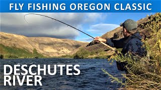 Fly Fishing Oregon FWL Classic Deschutes River Steelhead October [upl. by Enailil]