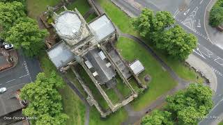 Pontefract Castle amp Church filmed with DJI Mini 3 Pro [upl. by Weaks376]