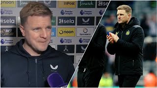 Eddie Howe Post Match Interview after loss against Nottingham forest Newcastle vs Nottingham forest [upl. by Ybrik]