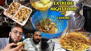 Extreme Night Street Food in Lahore  Delhi Style Butter Chicken  Chowmein  Gol Gappa Kind [upl. by Marven]