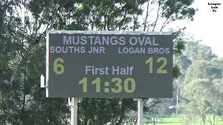 U17 Nev Blair Shield Semi Final Logan vs Souths 25082024 [upl. by Geis]