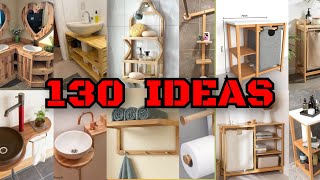 130 Ideas de madera para Baño que puedes hacer para vender y Generar Ingresos 🔥💰 [upl. by Geaghan263]