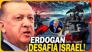 TENSÃO MÁXIMA TURQUIA MOVE NAVIOS DE GUERRA para ZONA DE CONFLITO no LÍBANO [upl. by Herstein335]