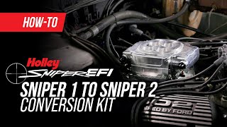 Upgrade Your Classic Sniper EFI with our Sniper 2 EFI Conversion Kits  Holley Performance [upl. by Leirvag367]