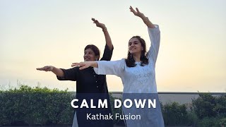 Calm Down Kathak Fusion  Rema amp Selena Gomez  Sanjana Kotak Choreography [upl. by Haral117]