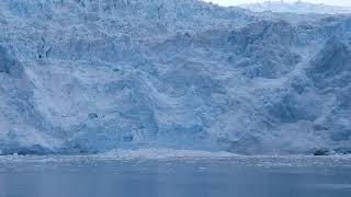 Glacier calving near Kenai Fjords [upl. by Auka]