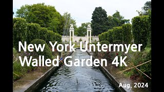 New York UntermyerWalled Garden 4K 2024 [upl. by Esilrac]