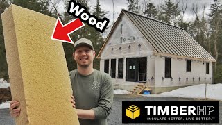 Insulating My Cabin With WOOD Timber HP TimberBatt  Cabin Build  Ep9 [upl. by Festa]