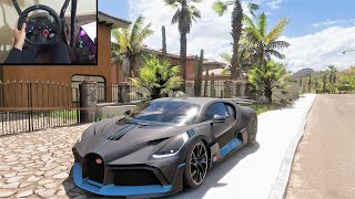 BUGATTI DIVO 2019  Forza Horizon 5  Con Volante Logitech G29  Gameplay [upl. by Atsirc122]