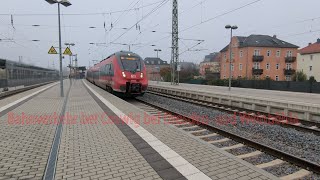 Bahnverkehr bei Coswig bei Dresden und Weinböhla [upl. by Zachar]