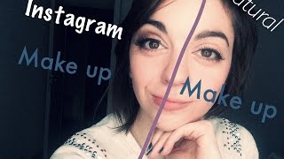 Make up Instagram CONTRE Make up Real Life  Collab PlayYourVideo [upl. by Alisan754]