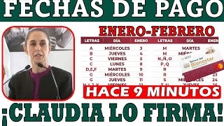 ♨️CALENDARIO DE PAGOS DE 7 MIL PESOS HOY 🎁FECHAS PAGO Enero 2025 PENSIÓN BIENESTAR💣 Monto a Recibir [upl. by Deborah793]