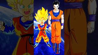 who is the strongest goten vs gohan anime dbz dbs goku shorts 😁😀👿😎 [upl. by Ahsenyt]