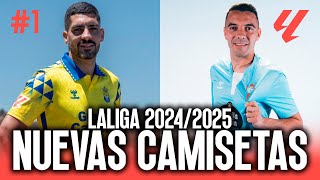 NUEVAS CAMISETAS de LALIGA 20242025  Parte I [upl. by Nonnerb]