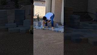 Construyendo driveway de PAVER construction phoenix consejos [upl. by Andert671]