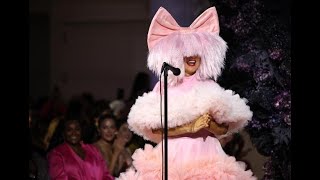 Sia performs Diamonds at New York Fashion Week 2023 Better Quality [upl. by Ennayoj]