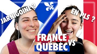 French QUEBEC vs FRANCE  French Quebec expressions vs France expressions wmaprofdefrancais [upl. by Jeminah889]