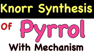 Knorr Pyrrole Synthesis with Mechanism  Very Easy Method [upl. by Droflim]