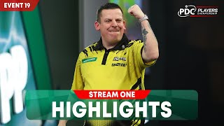 ON FORM 2024 Players Championship 19  Stream One Highlights [upl. by Dor96]